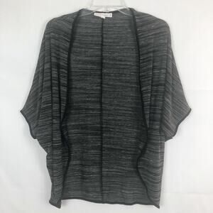 Love Tree Happens... Open Front Gray Cardigan Size Small